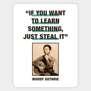 Woody Guthrie Quotes Magnet